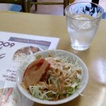アジアンスターケバブ - セットのサラダ
