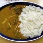 アジアンスターケバブ - 山羊カレー+ライス