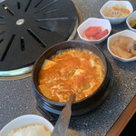 アリラン - 豆腐チゲ定食