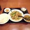 Niihao - 豚もつとキャベツ炒め定食