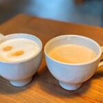 キッチン ワーク ペコリーノ - カフェラテHOT＆チャイティーラテHOT