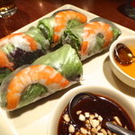 ハノイ・カフェ - 【生春巻き】タレが２種類あります