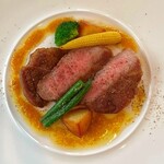 Bistro　Besoin - イベリコ豚肩ロース肉のロースト