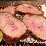 とんかつ マンジェ - 特ヘレとんかつ定食1650円美味しいd(^_^o)2013.2.24(日)13時訪問、二時間待ち>_<