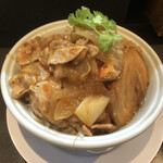 らーめん三極志 - 爆肉二郎系らーめん(980円)