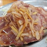 キッチンサン - 生姜焼きのアップ