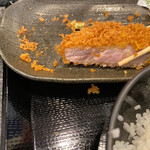 とんかつとカツカレーの店 キセキ食堂 - 最後の一つになってしまった！悲し(^.^)