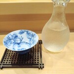 鮨駒 - 地元のお酒天寿(特別醸造)ひとくち飲んじゃいました