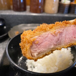 とんかつとカツカレーの店 キセキ食堂 - やばい(^^)❣️さすがのやわらかさ‼️たまりません‼️