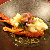 新中国料理HARAKAWA 北新地店 - 伊勢海老の炒め物