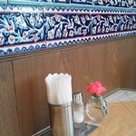 トルコ料理ボスボラスハサン - トルコタイルがきれい