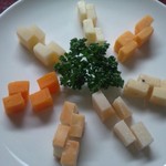 ジャパリア・レグナ - チーズの盛り合わせ