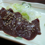 加賀廣 - レバ刺し