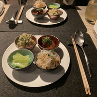ミモザ - チシャトウ　海月大根　影陰牛肉　鰹