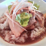 グリーティング - とろとろ角煮丼セット、1000円