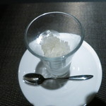 エクアトゥール - グラニテ　りんごのグラニテ