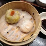 五味五香 - 点心は黒酢醤油で