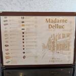 Madame Delluc - メニュー ①