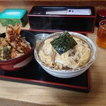 そば処 丸三真鍋 - 料理写真:松セット 1,100円(税込)