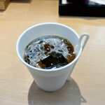 Sushiya Ginzou - 無料サービスのアイスコーヒー