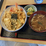 天閣 - 天丼(上)  ¥850