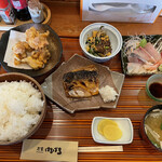 炭家 はるばろ - さばから定食　1,280円