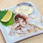 まわる寿司　博多魚がし - ゲソの塩焼き