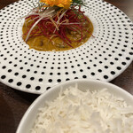 ベンガルタイガー - バターチキンカレー、ライス