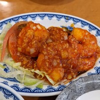 横浜中華街 北京飯店 - エビチリ
