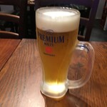 麺とおばんざいとお酒のお店 佳什 - 生ビール