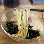 麺 㐂色 - 【限定】ワカメと大倉園芸さんのトロロ冷やしそば