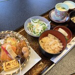 魚清 - 料理写真:竹籠ご膳