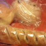 2013 2月購入品　クリームパン　ミエーレ　ウィンナーデニッシュ