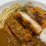 オリエンタルカレー本舗 - 合い盛りカツのせ　１１８０円