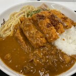 オリエンタルカレー本舗 - 合い盛りカツのせ　１１８０円