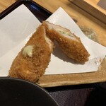 純愛うどん なでしこ - ・ささみチーズカットトッピング（￥300）