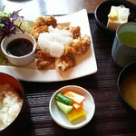 レストランルピナス - 料理写真:竜田揚げ定食￥1000