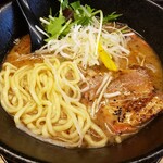 ラーメン 戸みら伊 - 豚骨魚介ラーメン 760円