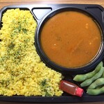 Matsuya - 「【インド料理カナック】スパイシーチキンカレー辨當」（799圓）、「ユアーズ」さんにて。