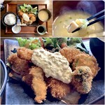 はれるや - 旬の地魚と野菜のフライ定食 920円(税込)