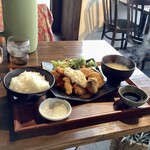 はれるや - 旬の地魚と野菜のフライ定食 920円(税込)