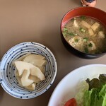Tokiwa Shokudou - 煮物、みそ汁【2022.5】