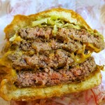 FATBURGER - Quad (XXXXL)＋Cheese