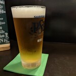 LIT - 生ビール（パーフェクトサントリービール）650円