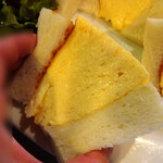 喫茶 マドラグ - コロナの玉子サンドイッチ