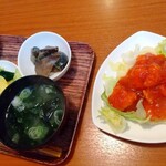 キッチンはせがわ - 料理写真:エビチリ定食