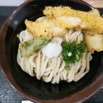 讃岐うどん 磯崎 - 天おろしぶっかけ、麺大盛り