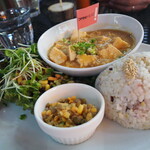 阿里山cafe - 麻婆豆腐のランチ