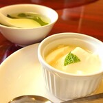 Taishin - スープ＆杏仁豆腐