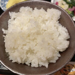 Hinata Boko - ご飯はお代わり無料。ふっくら美味しいご飯です。